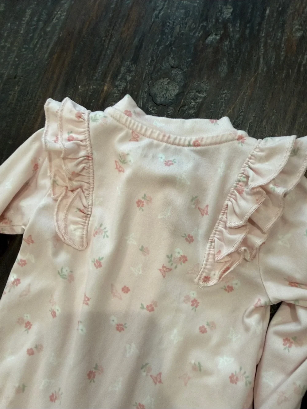 Abercrombie baby essential footed one piece 6 months